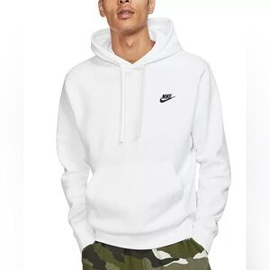 Nike Sweatshirt - white (Size Small)